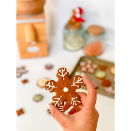 Galletas Navideñas de Jengibre y Naranja